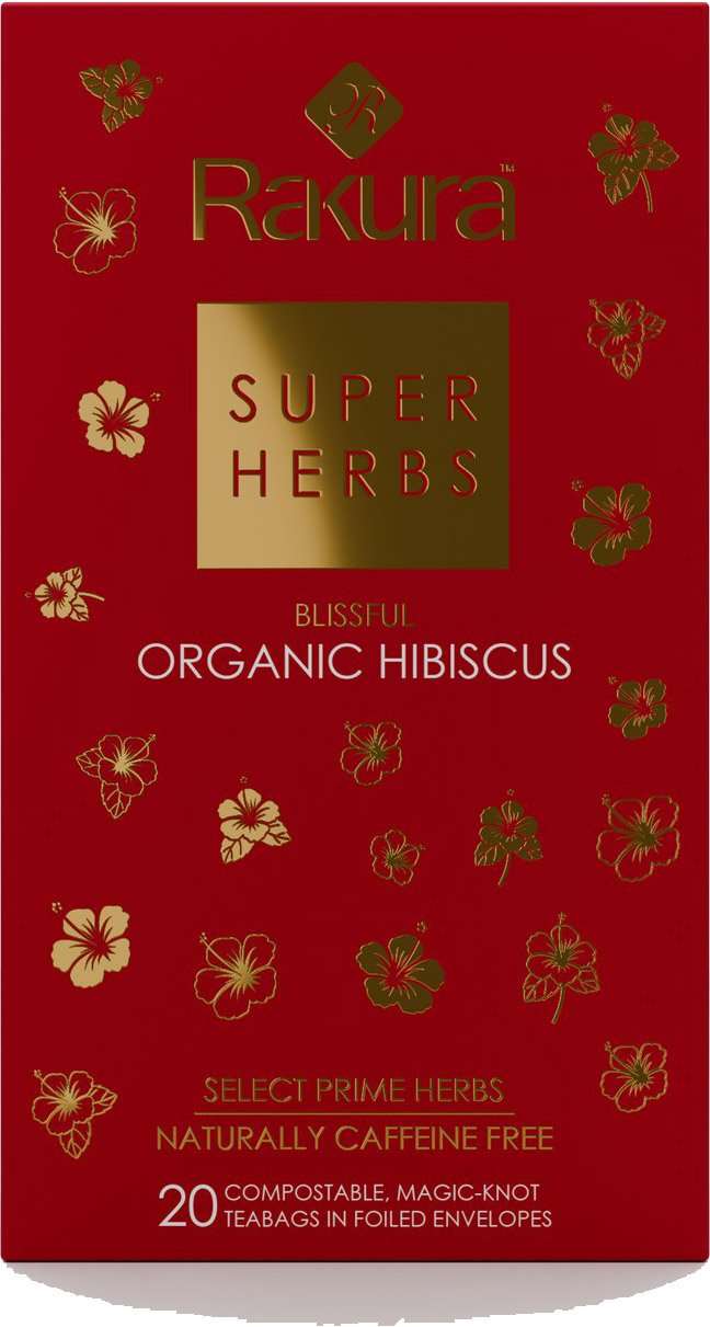 Rakura Super Herbs Blissful Organic Hibiscus box