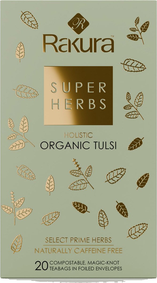 Rakura Super Herbs Holistic Organic Tulsi box