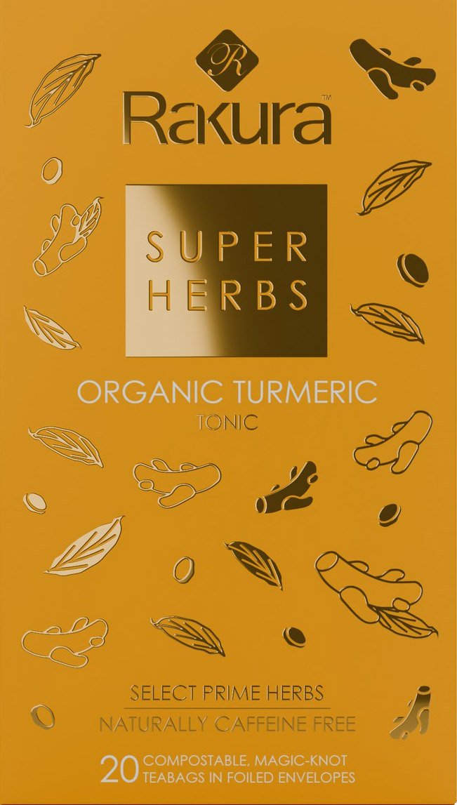Rakura Super Herbs Organic Turmeric Tonic box